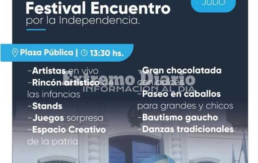 Imagen de Fighiera: Festival encuentro de la Independencia