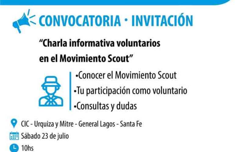 S&aacute;bado, charla informativa en el CIC.