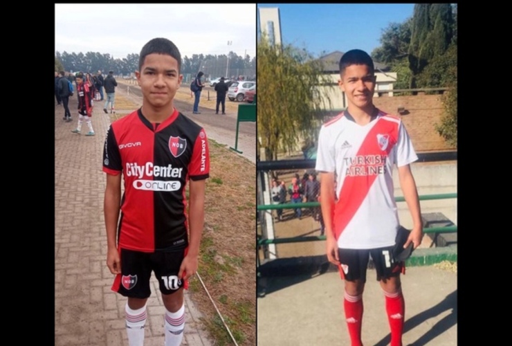 Imagen de Brandon Romero, de las Juveniles de A.S.A.C., realizó una prueba para River Plate y jugó un Torneo para N.O.B.