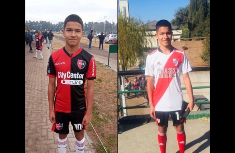 Imagen de Brandon Romero, de las Juveniles de A.S.A.C., realizó una prueba para River Plate y jugó un Torneo para N.O.B.