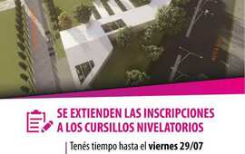 La fecha l&iacute;mite ser&aacute; este 29 de julio en la web www.cglagos.gob.ar/tecnolagos