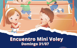 Imagen de El 31/07, Encuentro de Mini V&oacute;ley en Talleres.