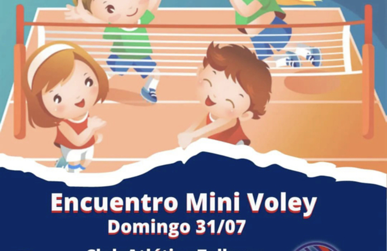 Imagen de El 31/07, Encuentro de Mini V&oacute;ley en Talleres.