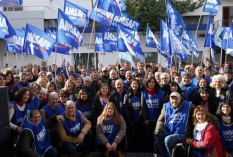 El gremio realiza asambleas departamentales esta semana. (Amsafé)