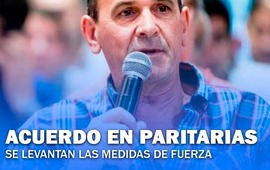 Imagen de Municipales: Hubo acuerdo y se levantan las medidas de fuerza