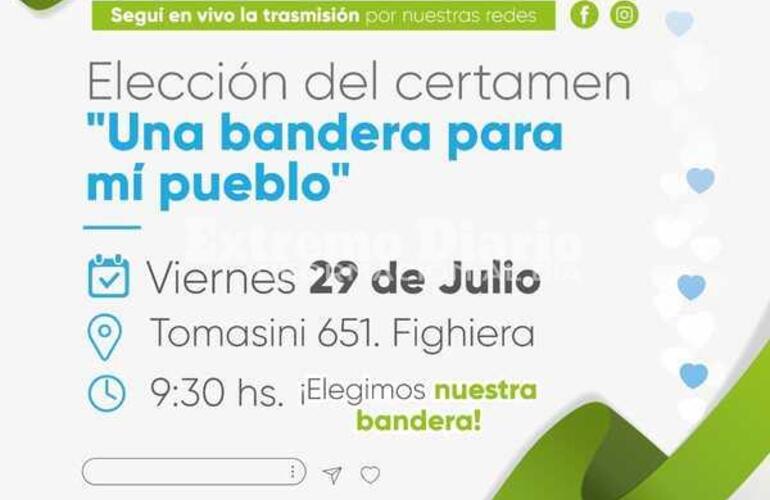 Imagen de Elección del certamen "Una bandera para mí pueblo"