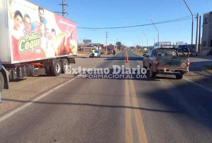 Imagen de Controles de Assal en los accesos a la ciudad