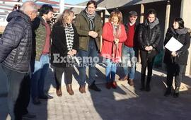 Imagen de Fighiera: La Ministra de Infraestructura de Santa Fe visit&oacute; la localidad