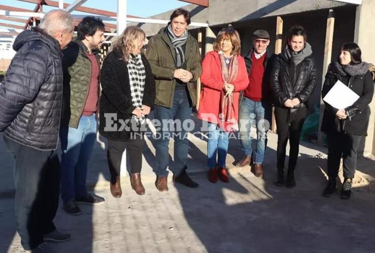 Imagen de Fighiera: La Ministra de Infraestructura de Santa Fe visitó la localidad