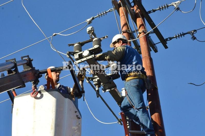 Imagen de EPE: Cortes programados en Fighiera, Alvear y General Lagos