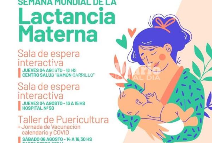 Imagen de Actividades por la Semana Mundial de la Lactancia Materna