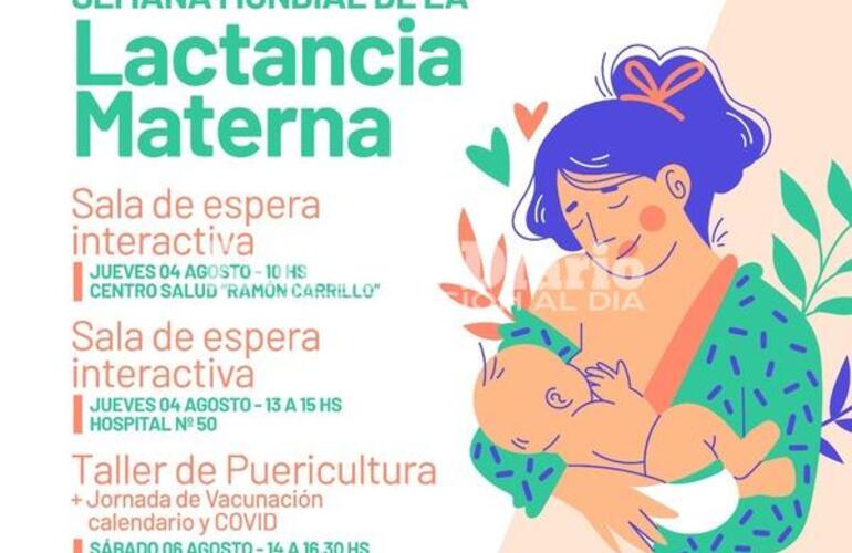 Imagen de Actividades por la Semana Mundial de la Lactancia Materna