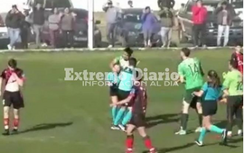 El club Deportivo Garmense de Tres Arroyos decidi&oacute; suspender de por vida al jugador Cristian Tirone, quien agredi&oacute; a la &aacute;rbitra Dalma Cortaldi.
