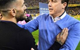 Balbo y Tevez fueron compa&ntilde;eros en Boca.