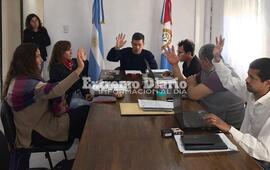 Concejales en la &uacute;ltima sesi&oacute;n ordinaria