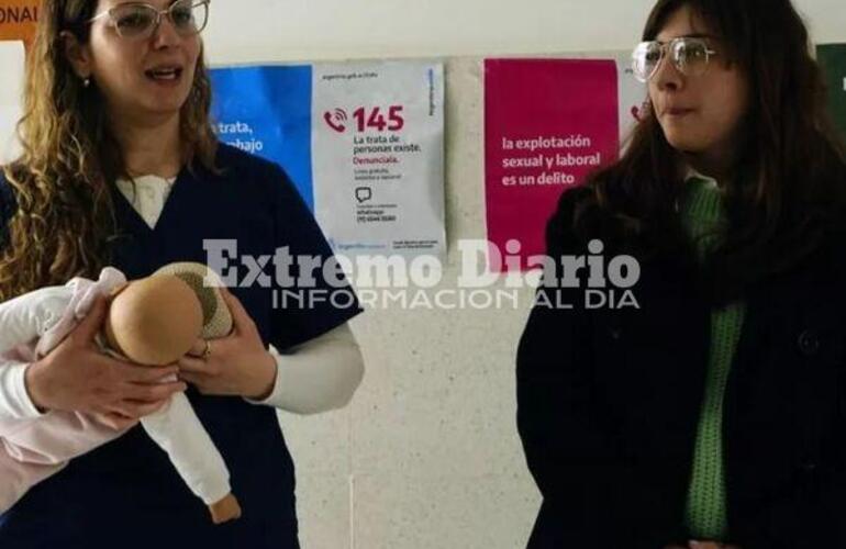 Imagen de Semana Mundial de la Lactancia Materna: Sala de espera interactiva en el Ramón Carrillo