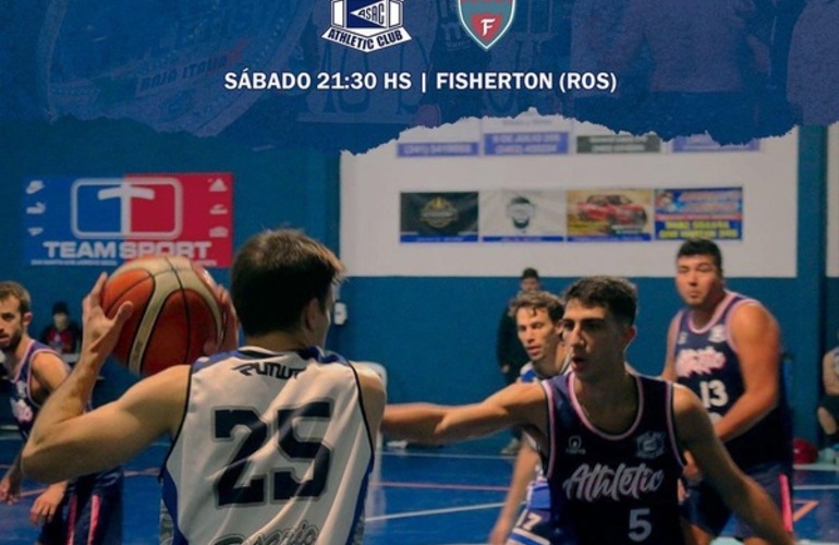 Imagen de B&aacute;squet: Athletic enfrentar&aacute; a Fisherton por la fecha 5 de la Zona Campeonato.