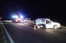 Imagen de Accidente en autopista a  la altura de Fighiera