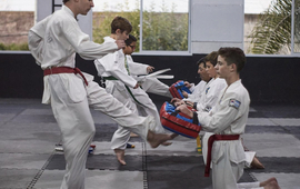 Imagen de Taekwondo: En C.A.U. se tomarán exámenes para rendir cinturones de la Escuela Baek Ho Tigre Blanco.