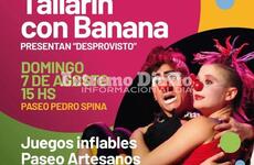 Imagen de Día de las Infancias: Tallarín con banana en el Paseo Pedro Spina