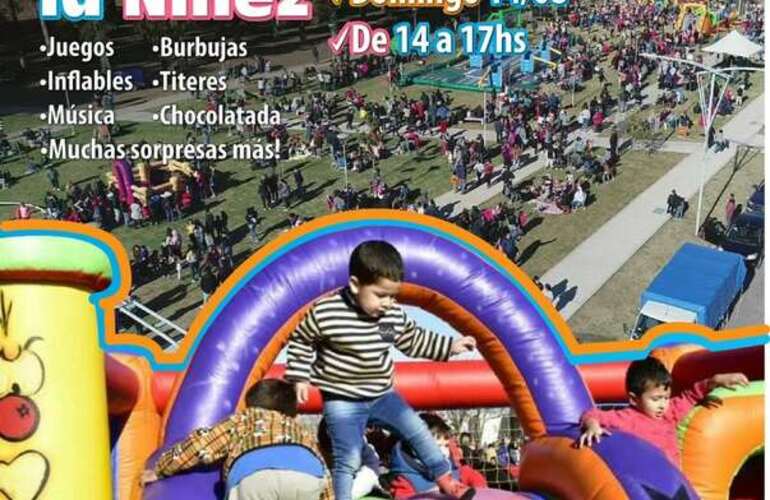 La fiesta para los niños vuelve al espacio público.