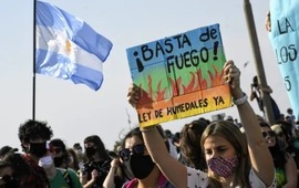 �Cort&aacute; con tanta angustia e impotencia, trae tu cartel y tus ganas de vivir en un mundo mejor�,manifestaron desde El Paran&aacute; No Se Toca