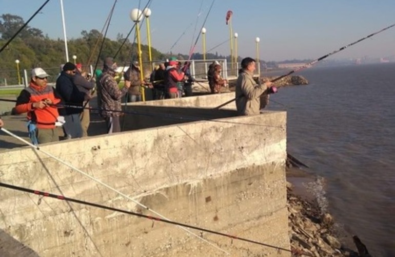 Imagen de Se realizó la fecha 6 del Ranking Anual de Pesca Libre en el Rowing Club.