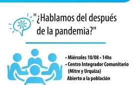 Primera charla sobre la PosPandemia.