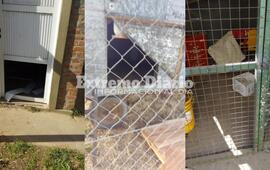Fue durante las &uacute;ltimas horas y los delincuentes ingresaron violentando puertas.