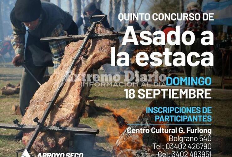 Imagen de Se realizará el quinto concurso de asado a la estaca en Arroyo Seco