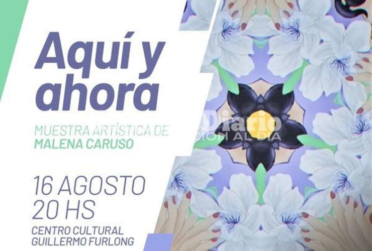 Imagen de Se presentará la muestra artística "Aquí y ahora" de Malena Caruso