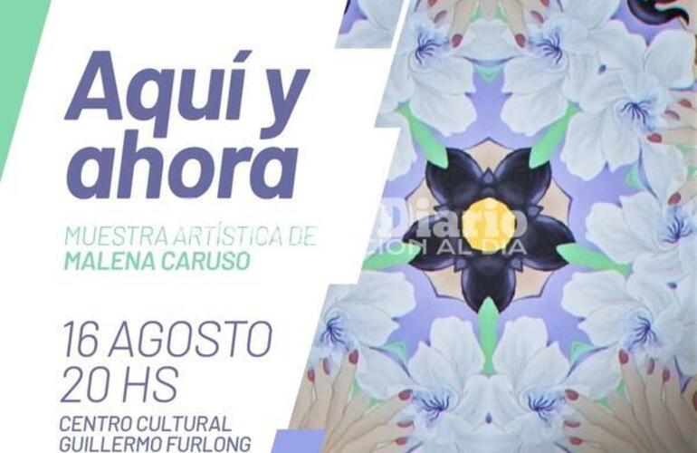 Imagen de Se presentará la muestra artística "Aquí y ahora" de Malena Caruso