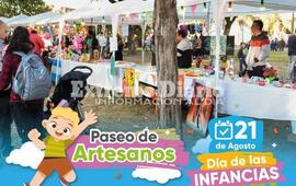 Imagen de Paseo de artesanos en el festejo del D&iacute;a de las Infancias en Fighiera