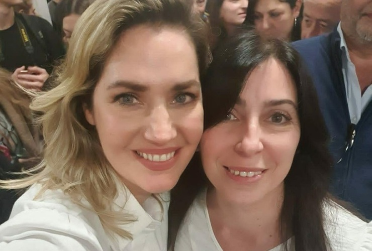 Brancatto participó del acto encabezado por la senadora Carolina Losada.