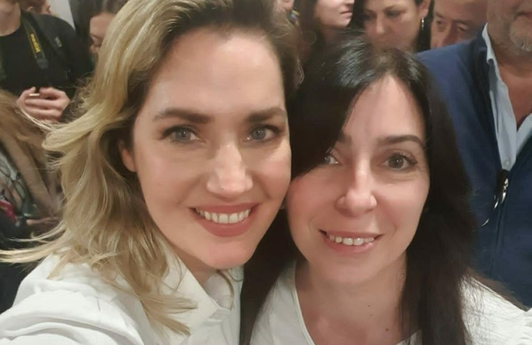 Brancatto participó del acto encabezado por la senadora Carolina Losada.