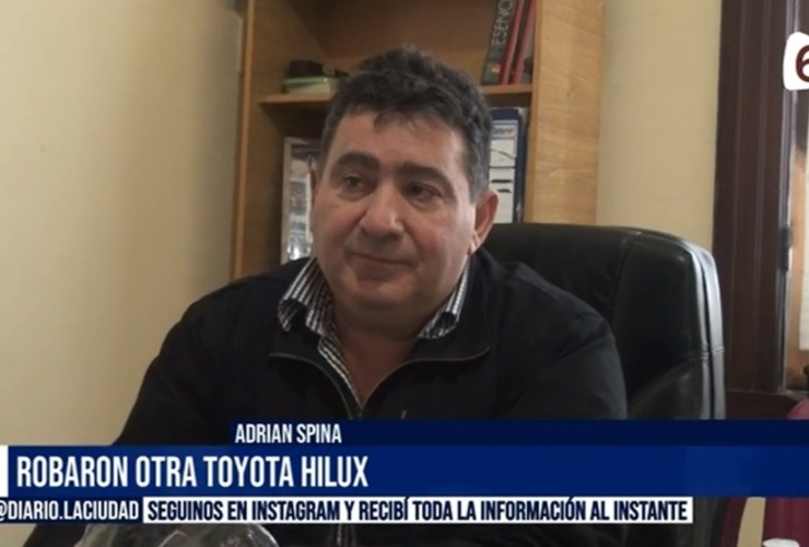 Adrián Spina, Secretario de Gobierno. Foto: captura de pantalla video Canal 6