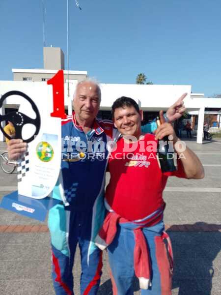 Emiliano Bongiovanni junto a Antonella La Viola salieron 2dos en la categor&iacute;a N2