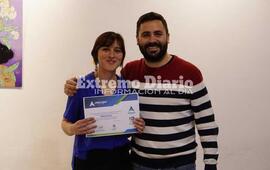 Imagen de Se inaugur&oacute; la muestra "Aqu&iacute; y ahora" de Malena Caruso
