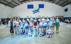 Imagen de Muestra de Pat&iacute;n Art&iacute;stico en el Club Libertad de General Lagos, con invitados especiales.