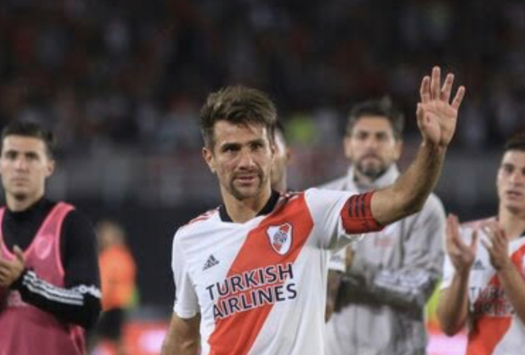 Imagen de Leo Ponzio, ex jugador de River Plate, anunció su partido despedida para el día 21 de septiembre en el Estadio Monumental.