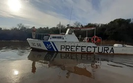 Imagen de Prefectura contin&uacute;a trabajando intensamente y suma el apoyo del Ej&eacute;rcito