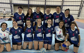 Imagen de V&oacute;ley: La 1era Divisi&oacute;n femenina de Central Argentino de Fighiera, perdi&oacute; 3-0 ante Uni&oacute;n de Pav&oacute;n Arriba