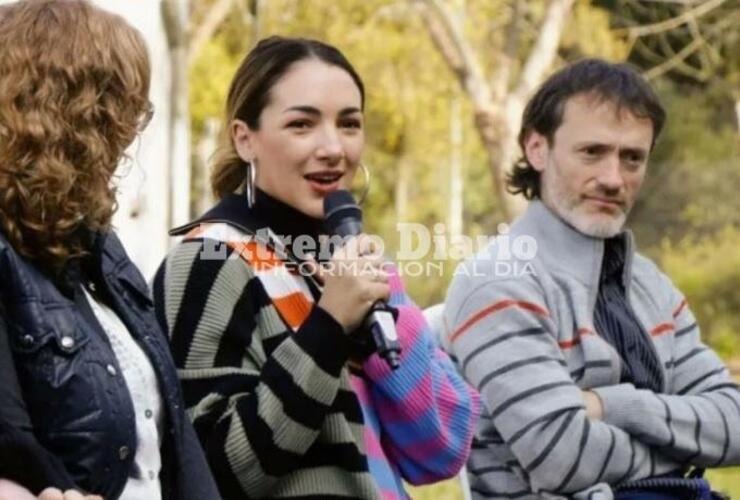 En el marco de la Semana de la Educación Sexual Integral, la actriz y militante feminista dio una charla. En el marco de la Semana de la Educación Sexual Integral, la actriz y militante feminista dio una charla.