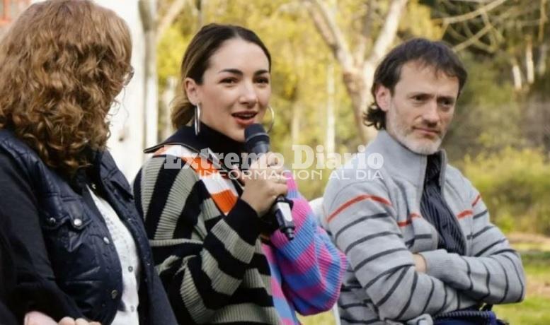 En el marco de la Semana de la Educaci&oacute;n Sexual Integral, la actriz y militante feminista dio una charla.