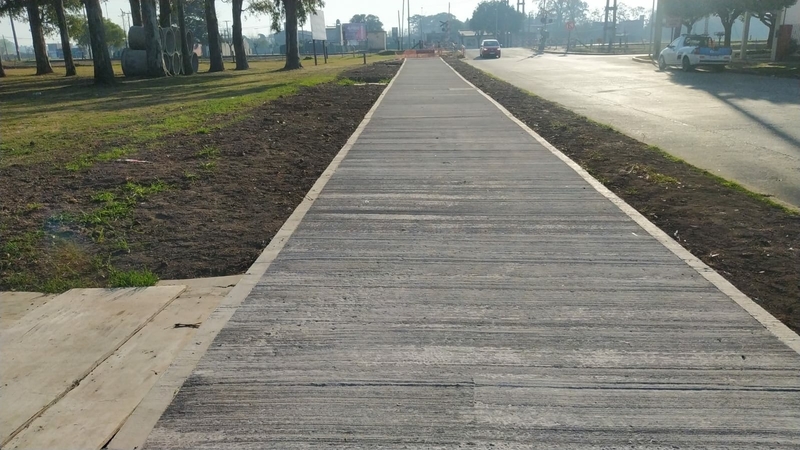 Veredas nuevas frente a Tr&aacute;nsito, estaciones de gimnasios a cielo abierto, y m&aacute;s en el Parque Central.
