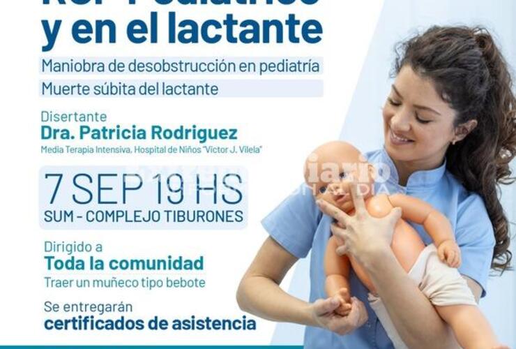 Imagen de Taller de RCP pediátrico y en el lactante