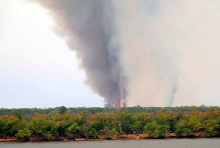 Imagen de Quemas en las islas: a mediano y largo plazo la exposición al humo acorta la vida