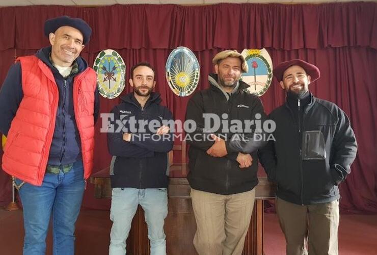 Imagen de Los concejales recibieron a los organizadores de la destreza criolla