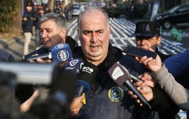 "Estuvieron trabajando varios d&iacute;as aqu&iacute; para ocultar la coca&iacute;na en los bolsones�. (Alan Monz&oacute;n/Rosario3)