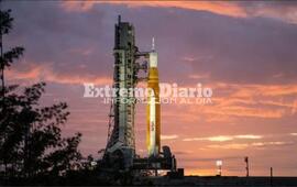 Imagen de La Nasa suspendi&oacute; el despegue su cohete gigante a la Luna debido a un problema con uno de los motores
